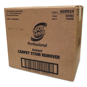 WD-40 18 oz. Aerosol Spray Spot Shot Professional Instant Carpet Stain Remover (12/Carton)