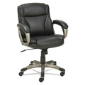  | Alera ALEVN6119 Veon Series Low-Back Leather Task Chair W/coil Spring Cushioning, Black image number 1