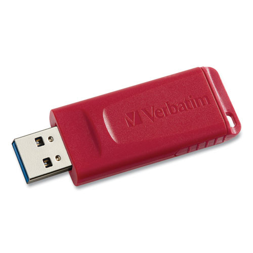 Office Electronics & Batteries | Verbatim 96317 Store 'n' Go 16 GB USB Flash Drive - Red image number 0