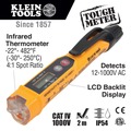 Detection Tools | Klein Tools NCVT-4IR 12V - 1000V Non-Contact Cordless Voltage Tester Pen with Infrared Thermometer image number 6