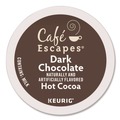 Bulk Savings Pricing 2 | Cafe Escapes 5000330122 Dark Chocolate Hot Cocoa K-Cups (24/Box) image number 2