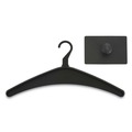 Office Jansan | Quartet 2015M Magnetic Coat Hook Metal with Heavy-Duty Hanger - Black image number 0