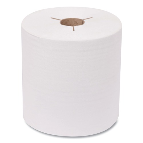 Cleaning & Janitorial Supplies | Tork 8031050 8 in. x 10 in. Advanced Notched Hand Towel Roll - White (6/Carton) image number 0