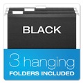 Office Jansan | Pendaflex 41737 14.88 in. x 6.5 in. x 11.88 in. Portable Letter File Boxes - Granite image number 3