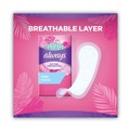 Skin Care & Personal Hygiene | Always 10796 Thin Daily Panty Liners, Regular, 120/pack, 6 Packs/carton image number 2