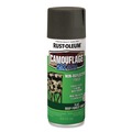 Office Jansan | Rust-Oleum 279175 12 oz. Aerosol Can Camouflage Spray Paint - Flat Deep Forest Green (6/Carton) image number 4