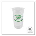  | Eco-Products EP-CC24-GS 24 oz. Greenstripe Renewable and Compostable Cold Cups (1000/Carton) image number 3