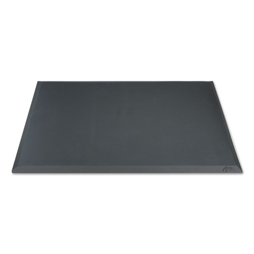 Office Jansan | Alera ALEAE23AFM AdaptivErgo 24 in. x 36 in. Anti-Fatigue Mat - Black image number 0