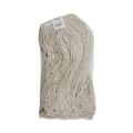 Just Launched | Boardwalk BWKCM20032 4-Ply 32 oz. Cut-End Band Cotton Mop Head - White (12/Carton) image number 3