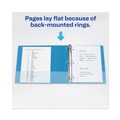  | Avery 79817 3 Locking One Touch EZD Rings 5 in. Capacity 11 in. x 8.5 in. Heavy-Duty View Binder with DuraHinge - Pacific Blue image number 9