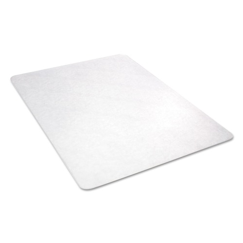 Office Jansan | Deflecto CM21242COM Economat 45 in. x 53 in. All Day Use Chair Mat Roll For Hard Floors - Clear image number 0
