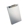 Office Jansan | Saunders 11017 Redi-Rite 1 in. Clip Capacity Holds 8.5 in. x 11 in. Sheets Aluminum Storage Clipboard - Silver image number 4