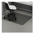 Office Jansan | Deflecto CM24242BLKSS Ergonomic 53 in. x 45 in. Sit Stand Mat - Black image number 5