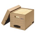Bankers Box 7150001 13 in. x 16.25 in. x 12 in. Letter/Legal Files Filing Box - Kraft (25/Carton) image number 0