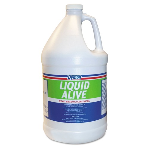 ITW Dymon 33601 Liquid Alive 1 Gallon Bottle Odor Digester (4-Piece/Carton) image number 0