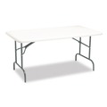  | Iceberg 65213 60 in. x 30 in. x 29 in. IndestrucTable Industrial Rectangular Folding Table - Platinum image number 1