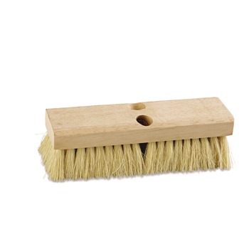 Boardwalk 10 in. Brush 2 in. White Tampico Bristles Deck Brush Head