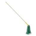 Mops | Rubbermaid Commercial FGT81306GR00 1 in. Headband Microfiber Tube Wet Mop - Green image number 3