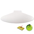 Cleaning & Janitorial Supplies | Deflecto CM14003K SuperMat Medium Pile Carpet Frequent Use 60 in. x 66 in. Workstation Chair Mat - Clear image number 6