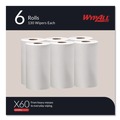  | WypAll 35421 X60 13.5 in. x 19.6 in. Cloths - Small, White (130/Roll, 6 Rolls/Carton) image number 2