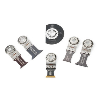 BLIZZARD OF BLADES | Fein 35222967270 6-Piece Starlock Metal Saw Blade Set