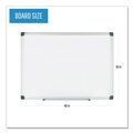 White Boards | MasterVision CR0801170MV 36 in. x 48 in. Porcelain Value Dry Erase Board - White Surface/Satin Aluminum Frame image number 6