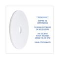 Just Launched | Boardwalk BWK4017WHI 17 in. Diameter Polishing Floor Pads - White (5/Carton) image number 4