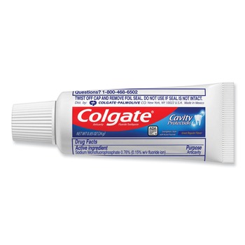 Colgate-Palmolive Co. 0.85 oz. Tube Unboxed Personal Size Toothpaste (240/Carton)