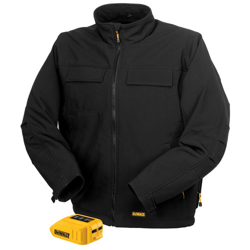 Heated Jackets | Dewalt DCHJ060B-XL 20V MAX 12V/20V Li-Ion Heated Jacket (Jacket Only) - XL image number 0