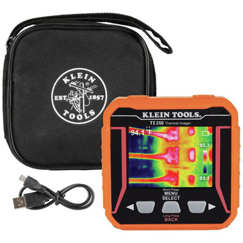 TEMPERATURE GUNS | Klein Tools TI250 Rechargeable Thermal Imaging Camera