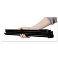 Office Jansan | MasterVision FLX10201MV 61-1/2 in. Steel Heavy-Duty Instant Easel - Black image number 2