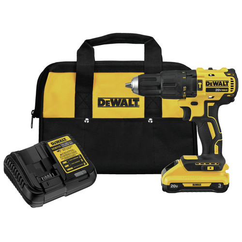 Hammer Drills | Factory Reconditioned Dewalt DCD778L1R 20V MAX Compact 1/2 in. Cordless Hammer Drill Driver (3 Ah) image number 0