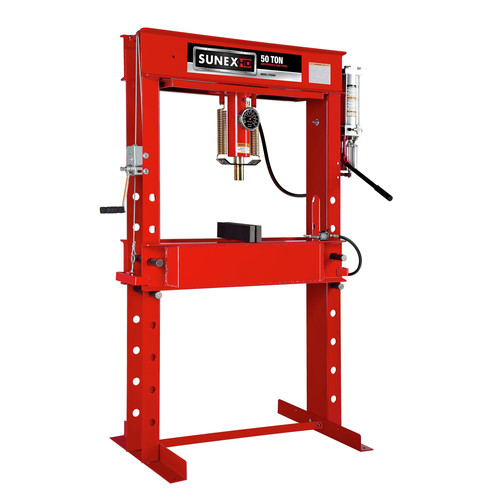 Hydraulic Shop Presses | Sunex HD 5750AH 50 Ton Air/Hydraulic Shop Press image number 0