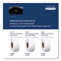 Cleaning & Janitorial Supplies | Kimberly-Clark Professional 09551 20.4 in. x 5.8 in. x 13.1 in. Cored JRT Jumbo Combo Tissue Dispenser - Smoke/Gray image number 8