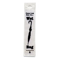 Office Jansan | Tatco 57010 7 in. x 31 in. Wet Umbrella Bags - Clear (1000/Box) image number 0
