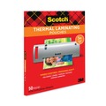  | Scotch TP5854-50 5 mil 9 in. x 11.5 in. Laminating Pouches - Gloss Clear (50/Pack) image number 2