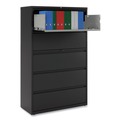  | Alera 25513 42 in. x 18.63 in. x 67.63 in. 5 Legal/Letter/A4/A5 Size Lateral File Drawers - Black image number 5