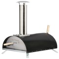 Outdoor Pizza Ovens | WPPO WKE-01CPO-BK 7-Piece 20 in. x 27 in. x 32 in. Le Peppe Portable Wood Fired Pizza Oven Kit - Black image number 2