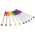 Washable Markers | Crayola 588610 Fine/Broad Bullet Tips Washable Super Tips Markers - Assorted Colors (10/Set) image number 4