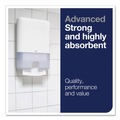 Paper Towels and Napkins | Tork 424824 Advanced 9 x 9.5 1-Ply Multifold Hand Towel - White (16/Carton) image number 5