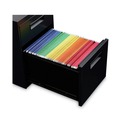  | Alera ALEPABFBL 14.96 in. x 19.29 in. x 21.65 in. 2-Drawers Box/Legal/Letter Left/Right File Pedestal - Black image number 4