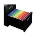 Office Filing Cabinets & Shelves | Alera ALEPABFBL 14.96 in. x 19.29 in. x 21.65 in. 2-Drawers: Box/File Legal/Letter Left or Right File Pedestal - Black image number 4