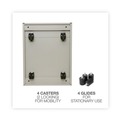 Office Carts & Stands | Alera ALEPAFFPY 14.96 in. x 19.29 in. x 27.75 in. 2 Legal/Letter-Size File Drawers Left or Right File Pedestal - Putty image number 5