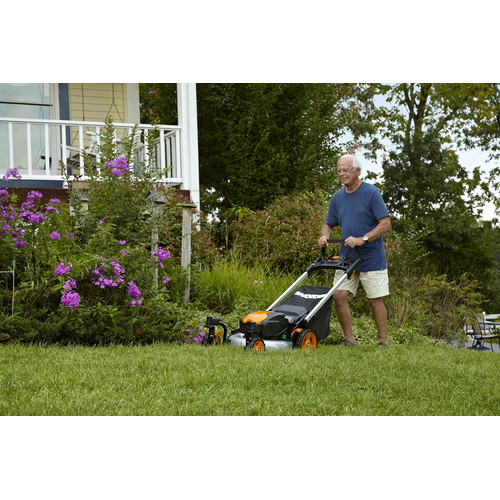Worx 56V Lithium Ion 19 in. 3 in 1 Zero Turn Mower