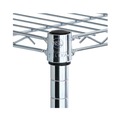 Tool Storage Accessories | Alera ALESW843614SR 36 in. x 14 in. x 54 in. 4-Shelf Residential Wire Shelving - Silver image number 1