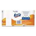 Toilet Paper | Scott 57098 ComfortPlus 1-Ply Septic-Safe Toilet Paper Mega Rolls - White (12/Carton) image number 2