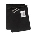 Office Jansan | ACCO A7017021 8.5 in. x 11 in. 2 in. Capacity Two-Piece Prong Fastener Top Bound Report Cover with Tyvek Reinforced Hinge - Black image number 1
