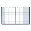 Calendars & Planners | House of Doolittle 509-07 11 in. x 8.5 in. 2-Page Spread (7 Classes) Weekly Recycled Teacher's Planner - Blue Cover image number 1