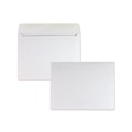 Office Jansan | Quality Park QUA37613 10 in. x 13 in. #13 1/2, Cheese Blade Flap, Gummed Closure, Open-Side Booklet Envelope - White (100/Box) image number 1
