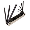 Hand Tool Sets | Klein Tools 70591 9-Key SAE Folding Hex Key Set image number 7